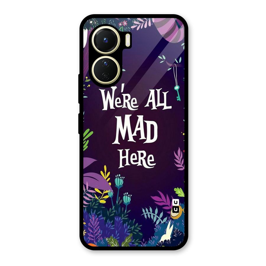 All Mad Glass Back Case for Vivo Y16