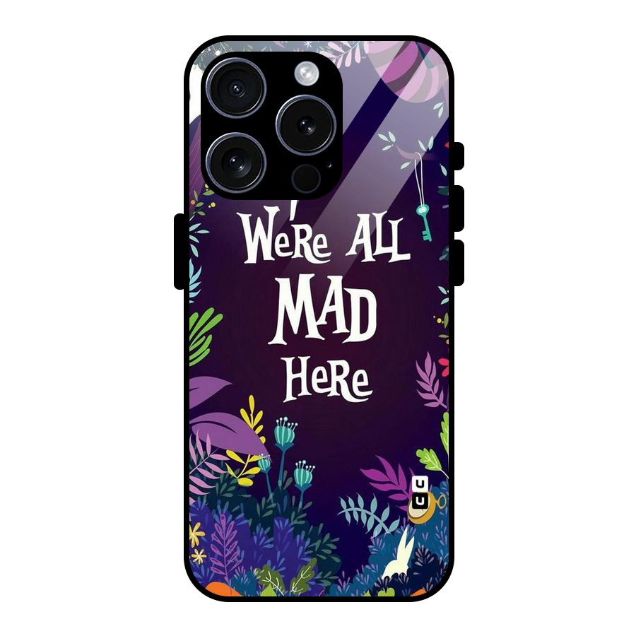 All Mad Glass Back Case for iPhone 15 Pro