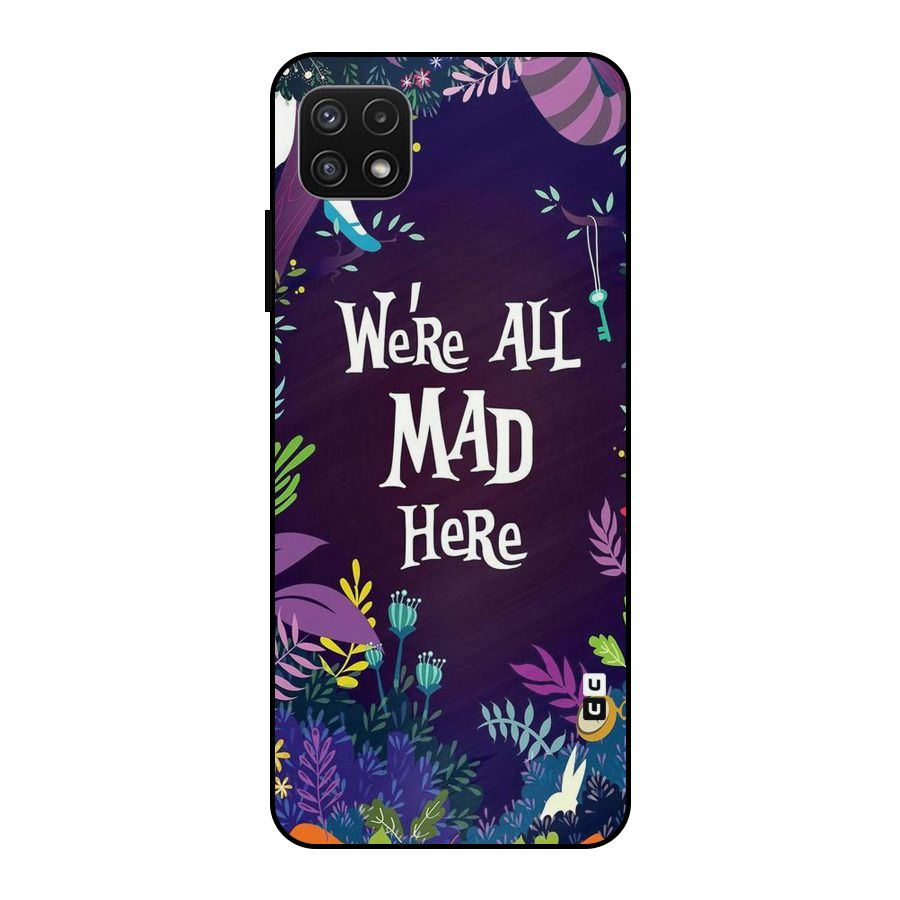 All Mad Metal Back Case for Galaxy A22 5G