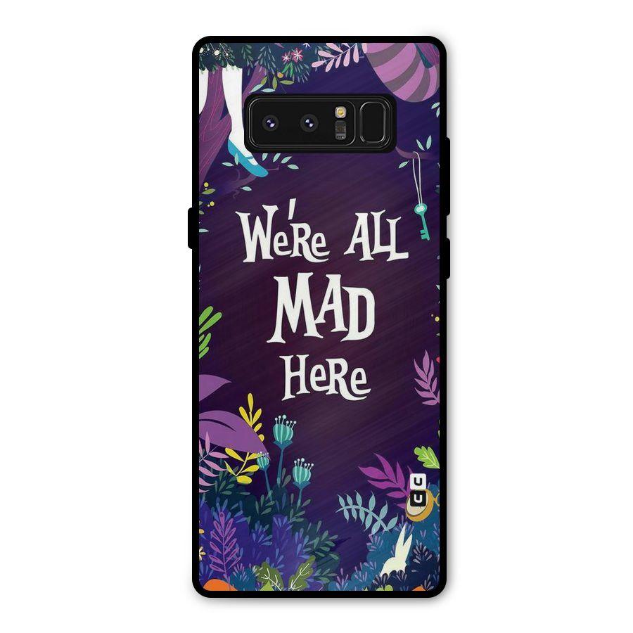 All Mad Metal Back Case for Galaxy Note 8