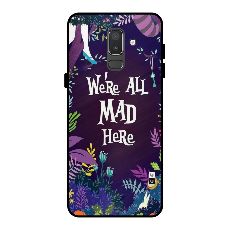 All Mad Metal Back Case for Galaxy On8 (2018)