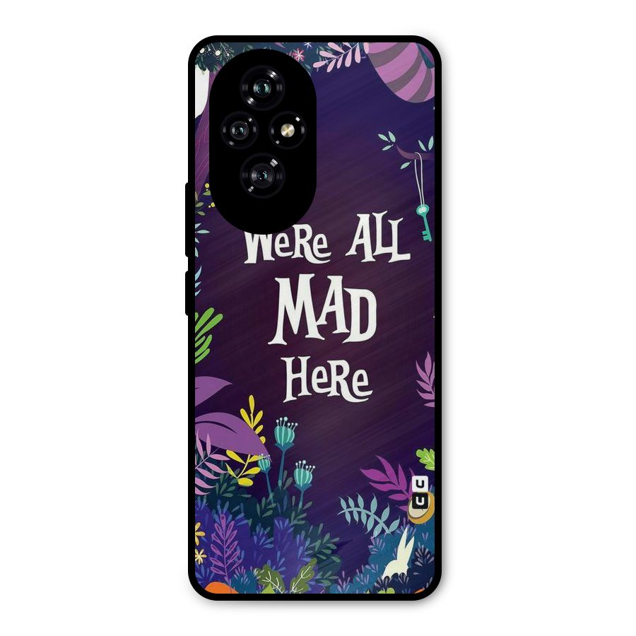 All Mad Metal Back Case for Honor 200