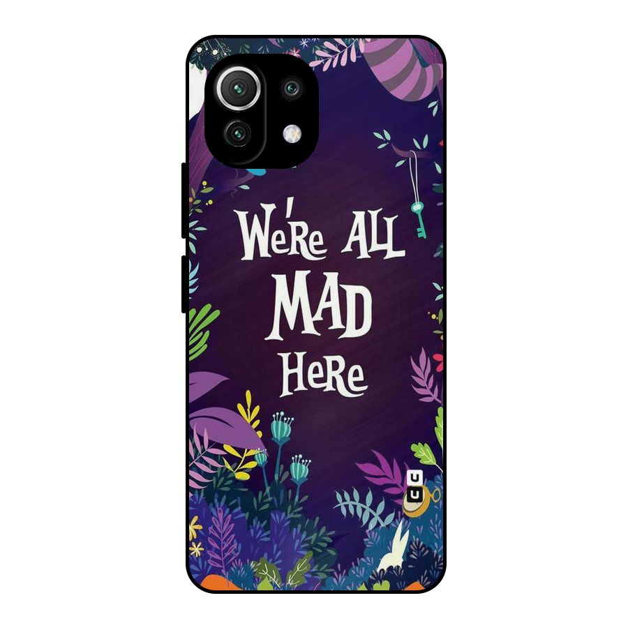 All Mad Metal Back Case for Mi 11 Lite