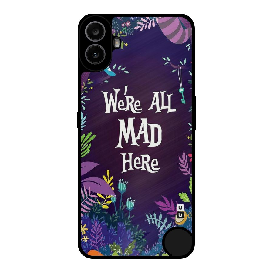 All Mad Metal Back Case for Nothing CMF Phone 1