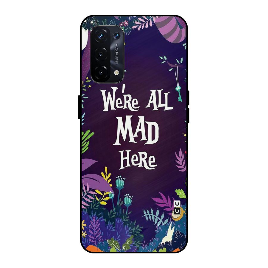 All Mad Metal Back Case for Oppo A74 5G