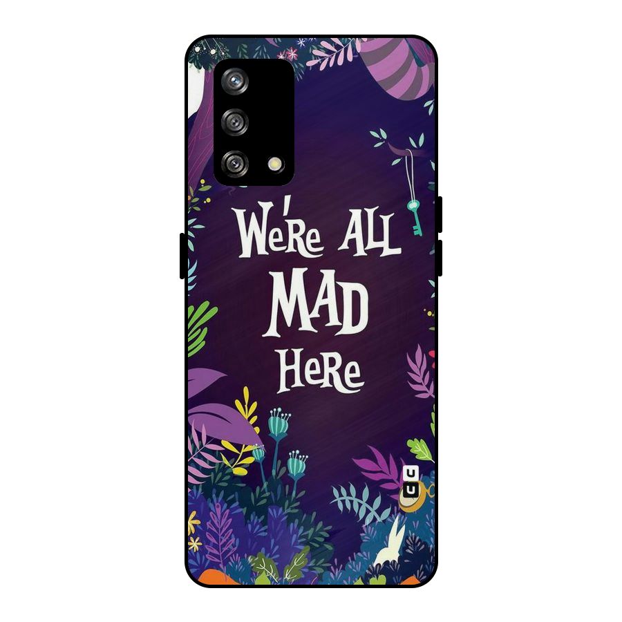 All Mad Metal Back Case for Oppo F19