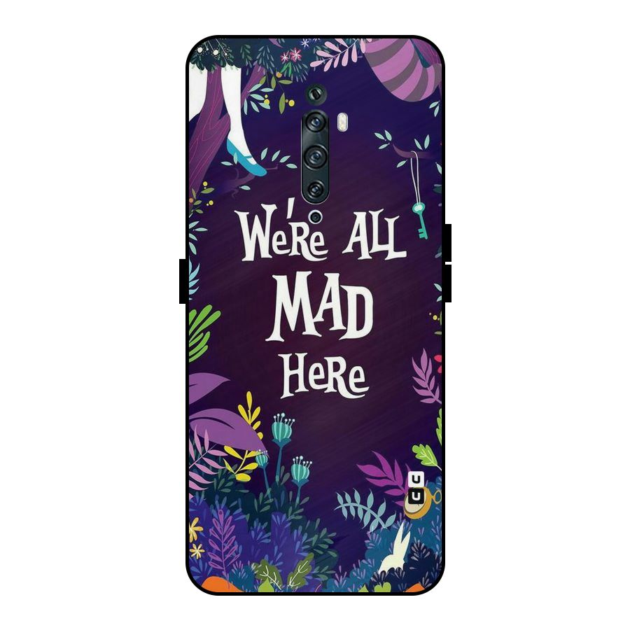 All Mad Metal Back Case for Oppo Reno2 F