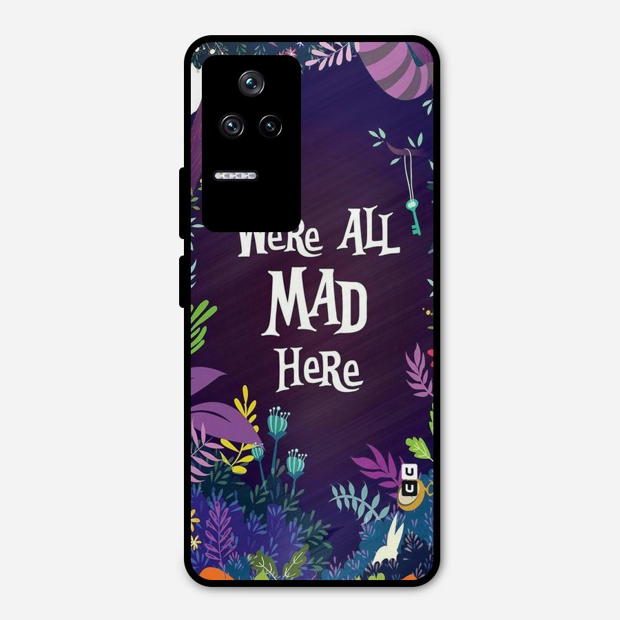 All Mad Metal Back Case for Poco F4 5G