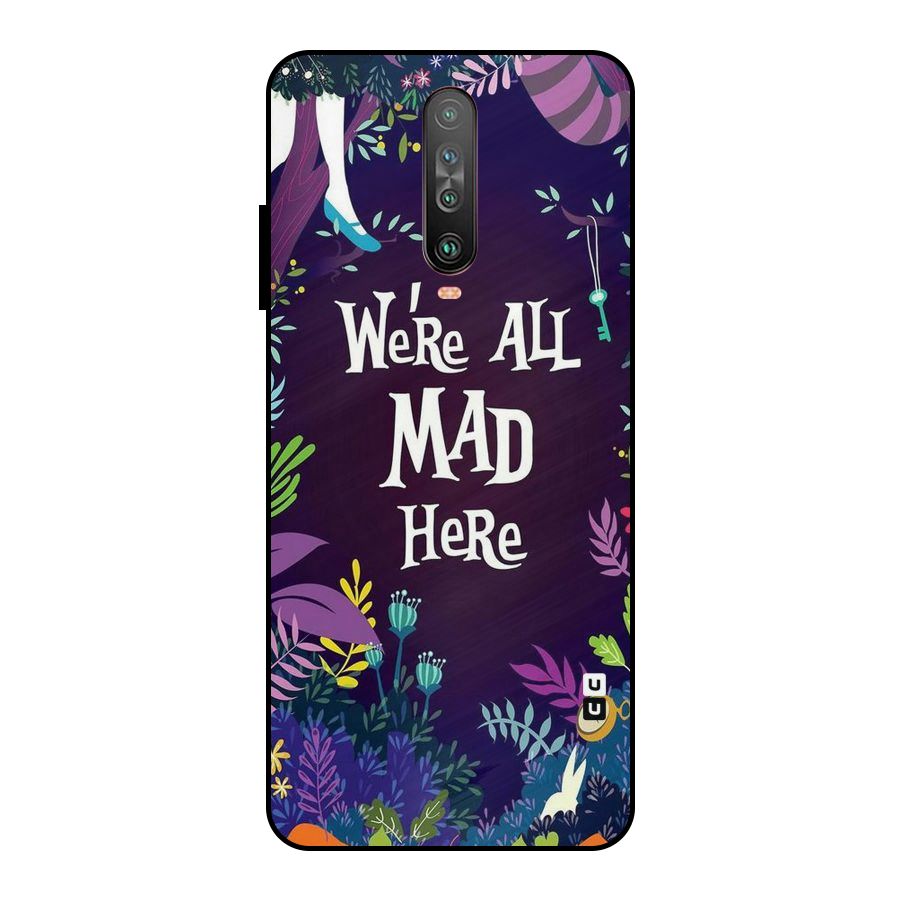 All Mad Metal Back Case for Poco X2