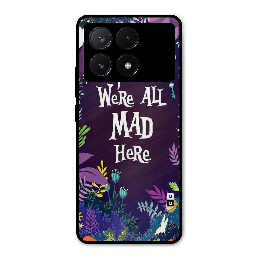 All Mad Metal Back Case for Poco X6 Pro