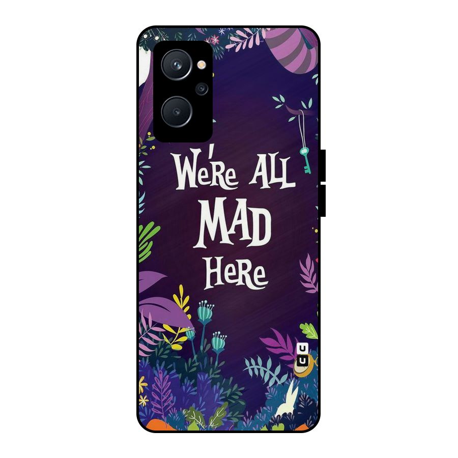 All Mad Metal Back Case for Realme 9i 5G