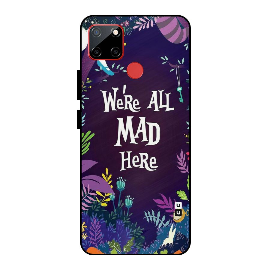 All Mad Metal Back Case for Realme C12