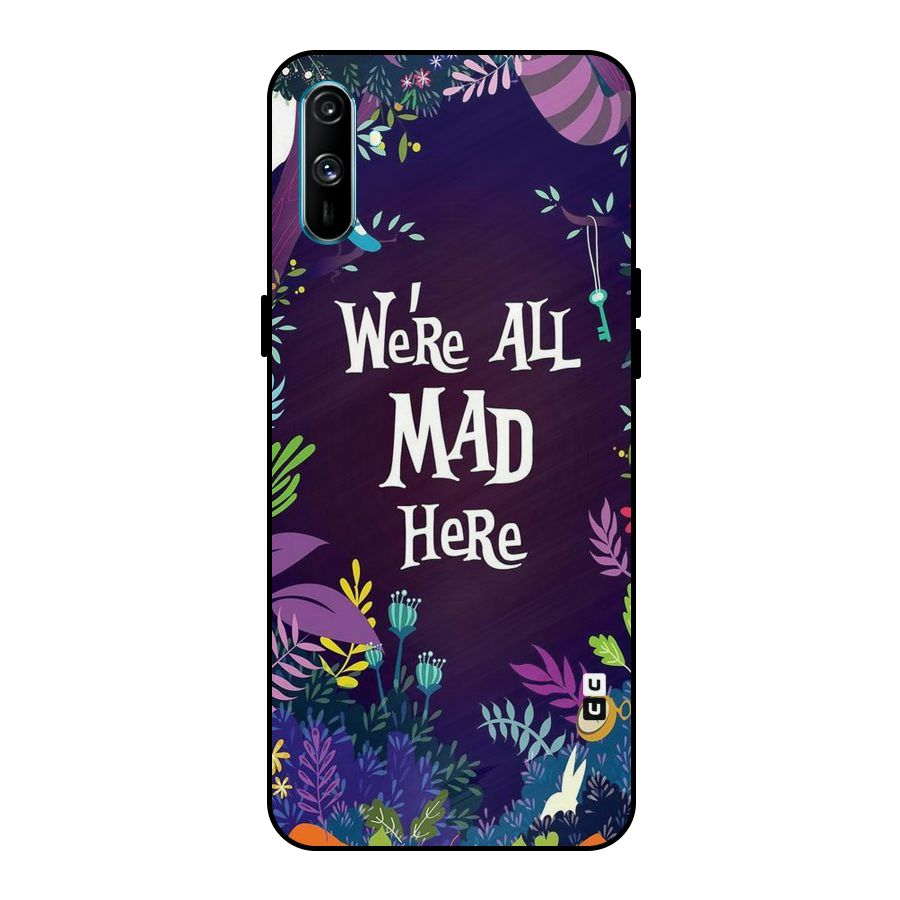 All Mad Metal Back Case for Realme C3