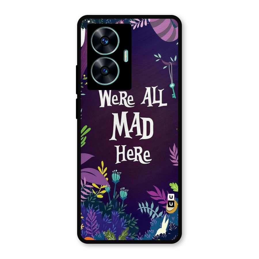 All Mad Metal Back Case for Realme Narzo N55