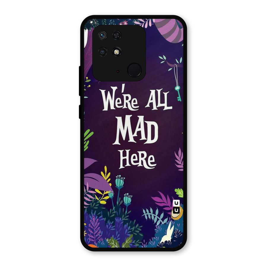 All Mad Metal Back Case for Redmi 10 Power