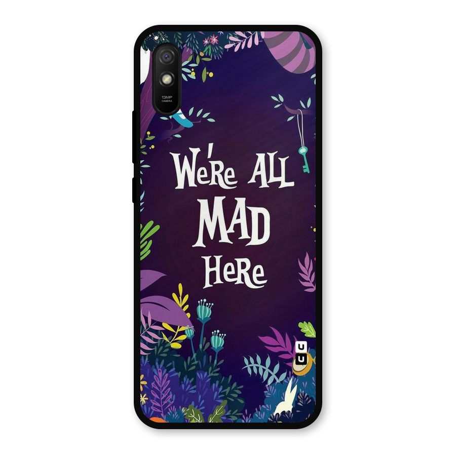 All Mad Metal Back Case for Redmi 9a