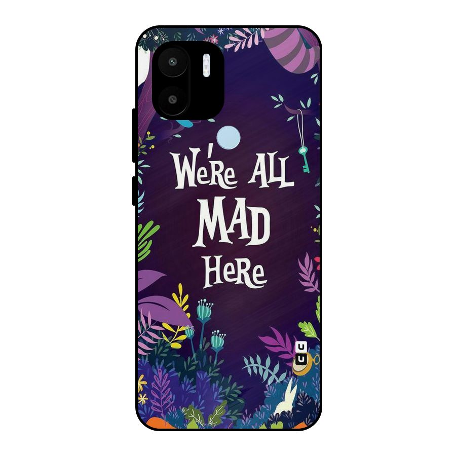 All Mad Metal Back Case for Redmi A2+