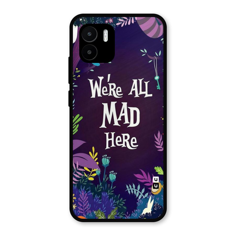 All Mad Metal Back Case for Redmi A2