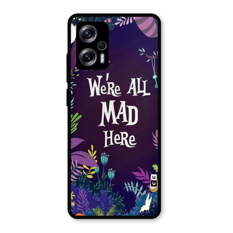 All Mad Metal Back Case for Redmi K50i