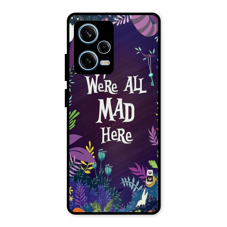 All Mad Metal Back Case for Redmi Note 12 Pro