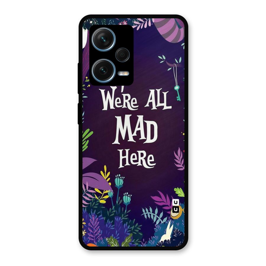All Mad Metal Back Case for Redmi Note 12 Pro Plus 5G