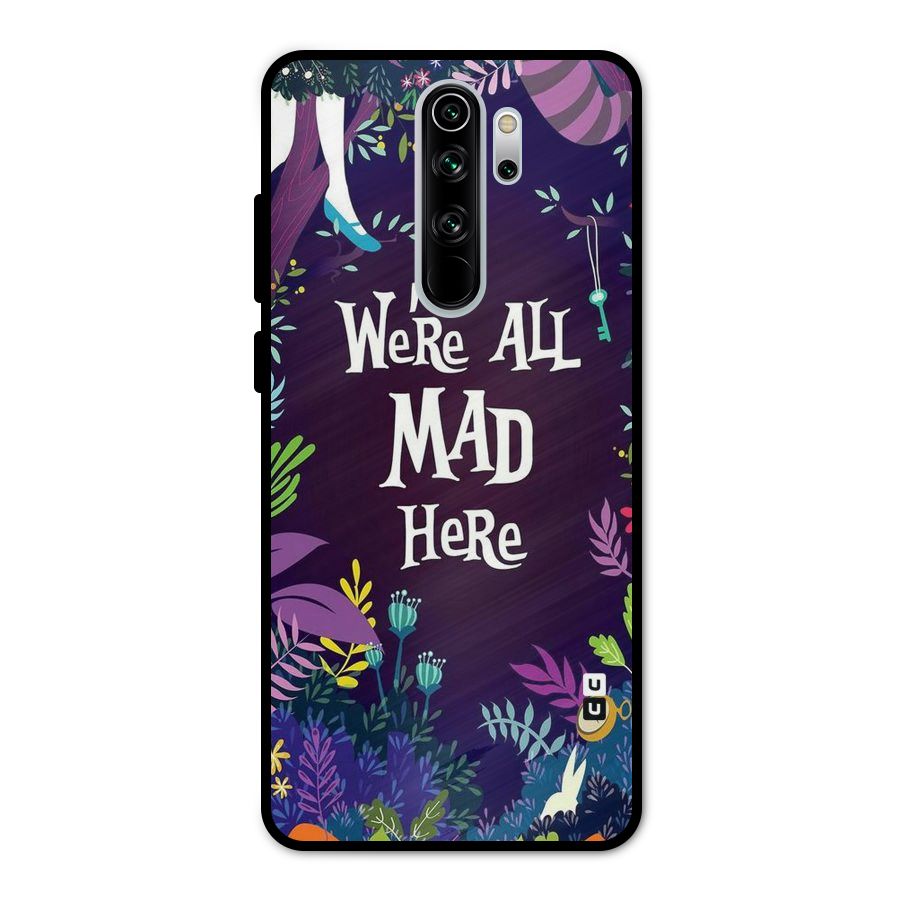 All Mad Metal Back Case for Redmi Note 8 Pro