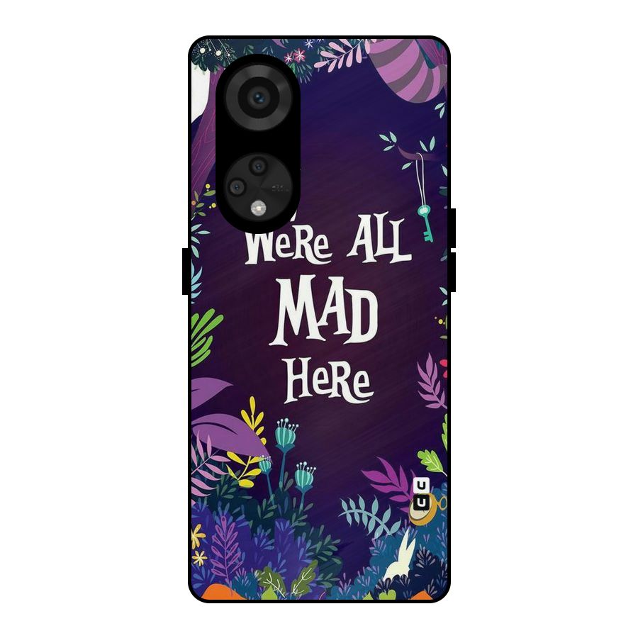 All Mad Metal Back Case for Reno8 T 5G