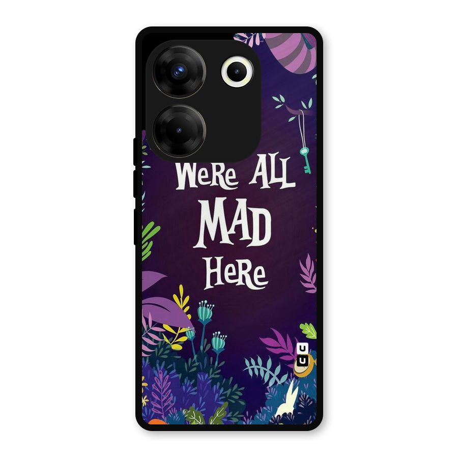 All Mad Metal Back Case for Tecno Camon 20