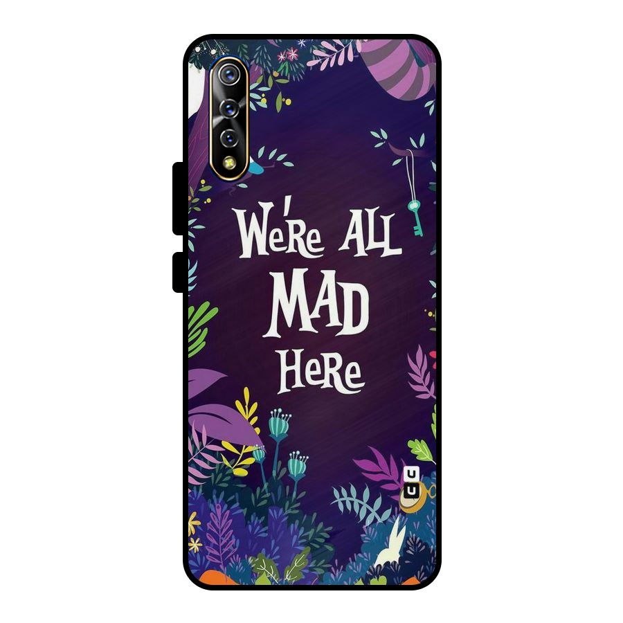 All Mad Metal Back Case for Vivo S1