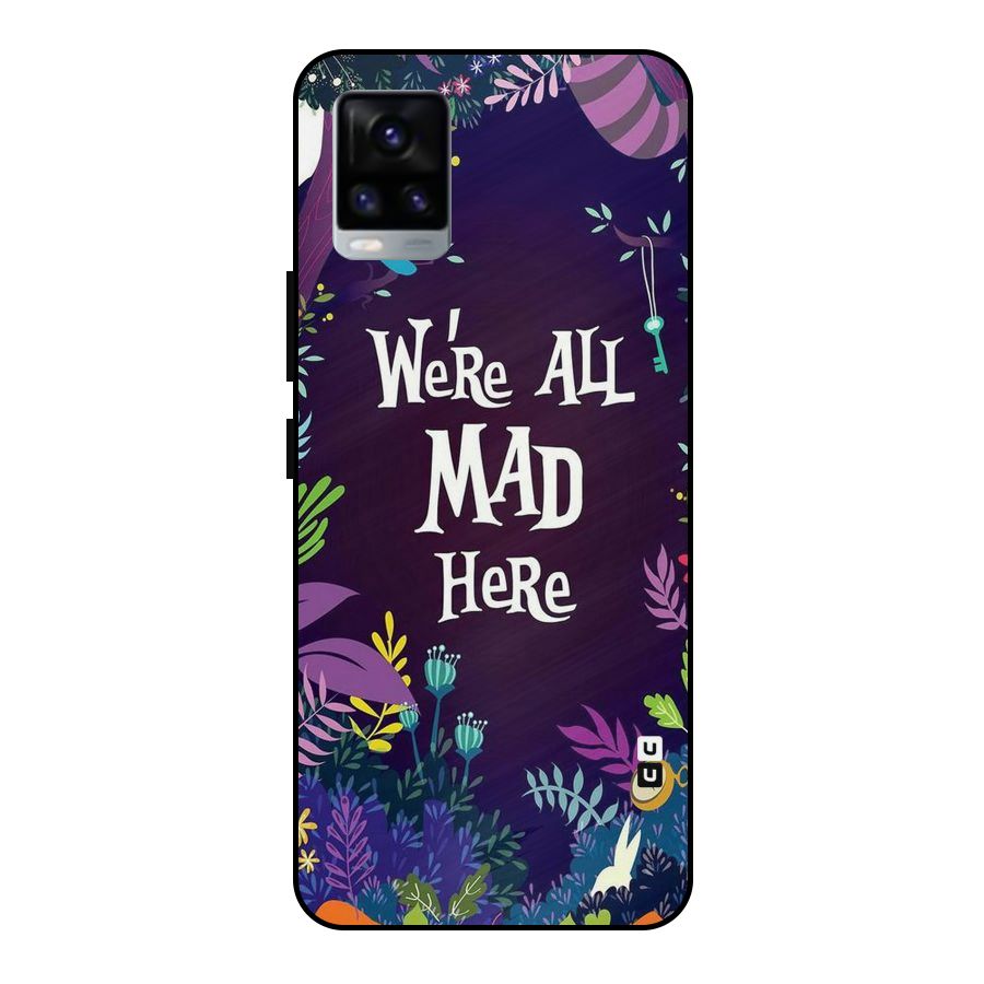 All Mad Metal Back Case for Vivo V20 2021
