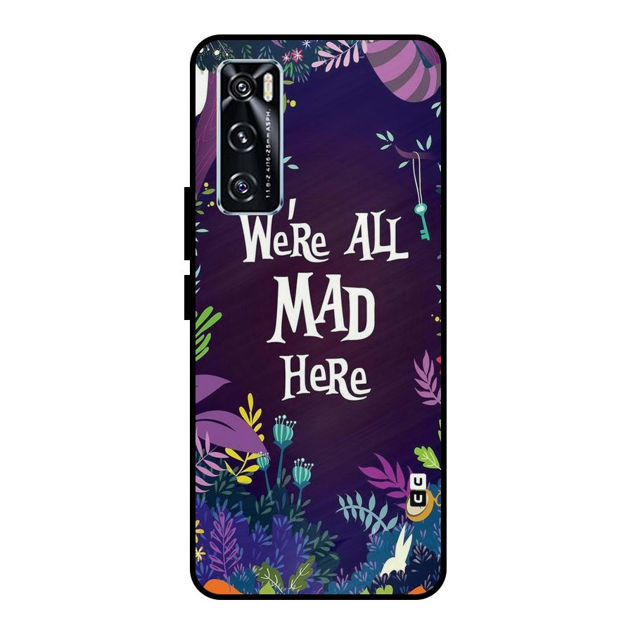 All Mad Metal Back Case for Vivo V20 SE