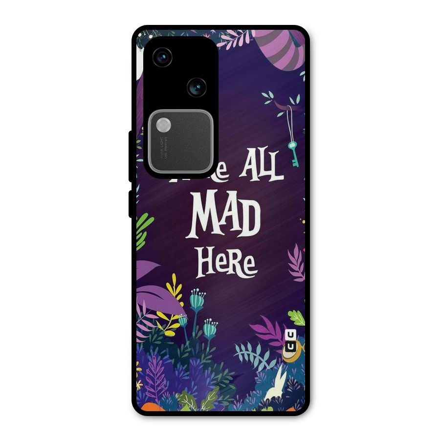 All Mad Metal Back Case for Vivo V30