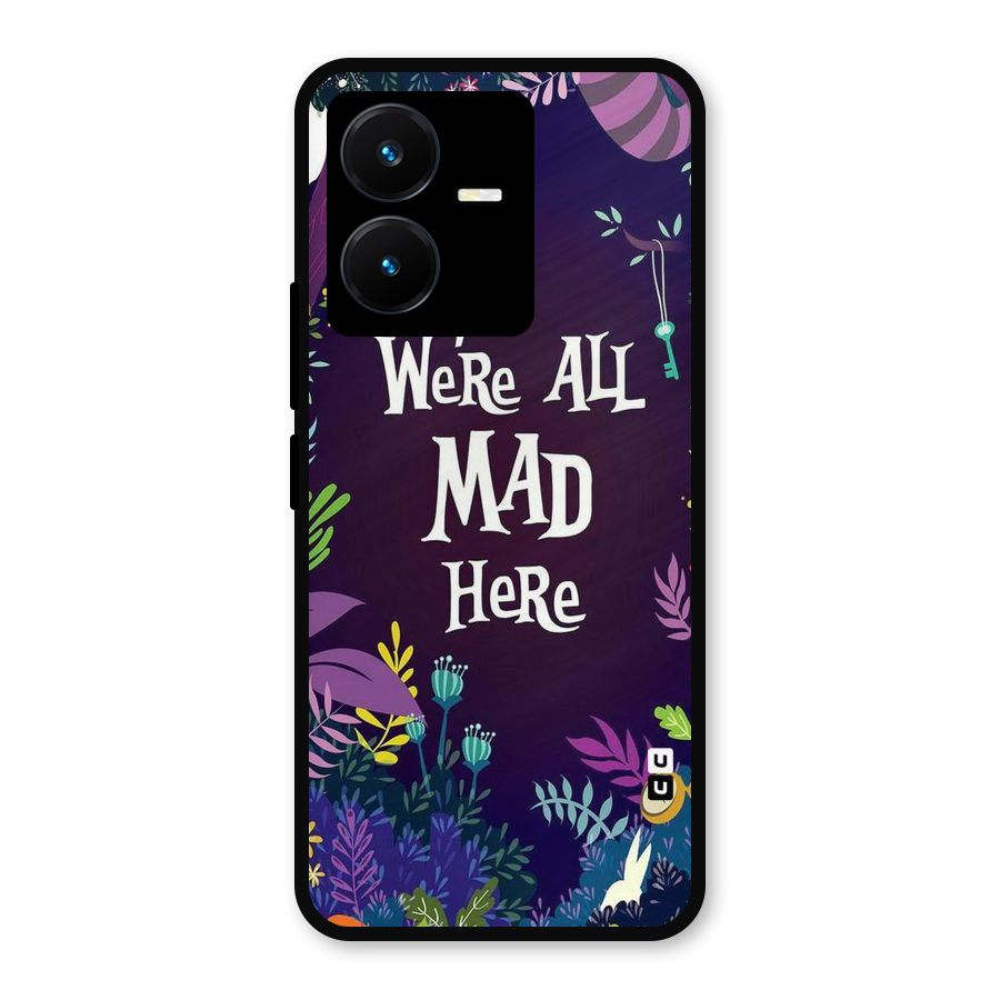 All Mad Metal Back Case for Vivo Y22