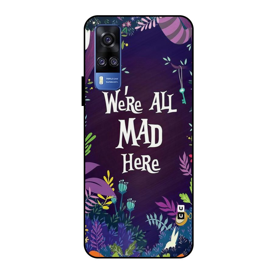 All Mad Metal Back Case for Vivo Y51