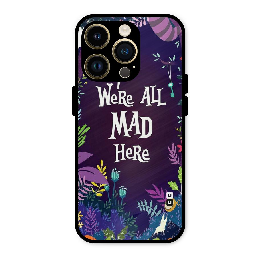 All Mad Metal Back Case for iPhone 14 Pro