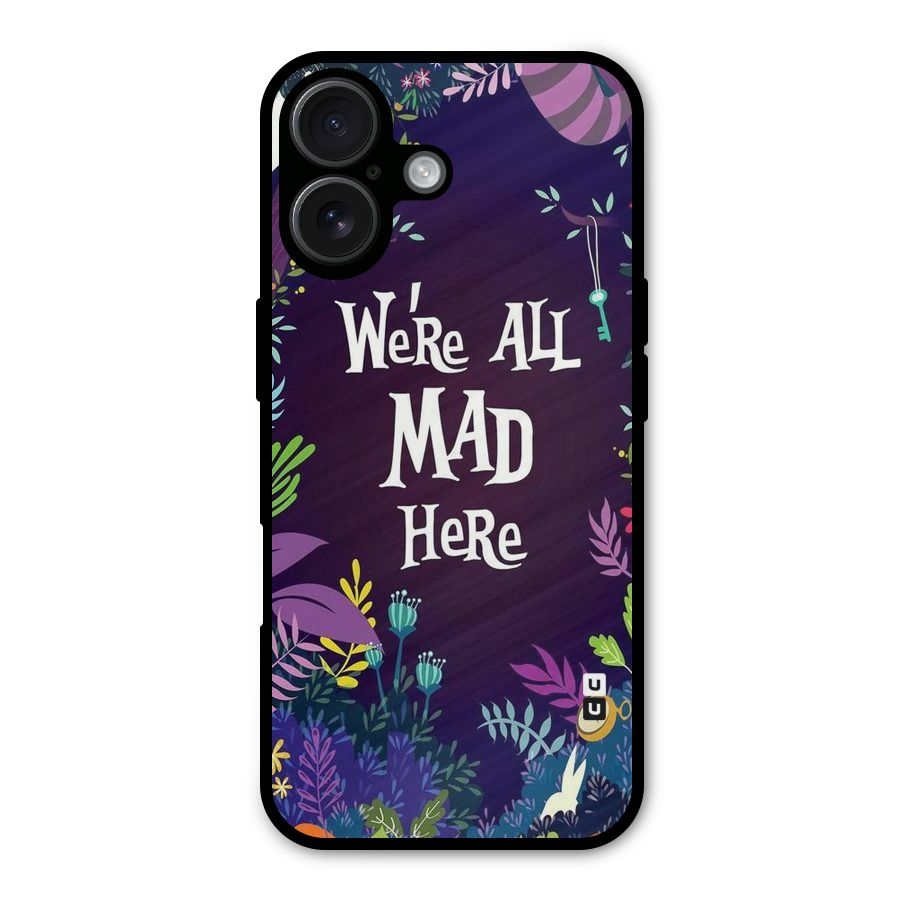 All Mad Metal Back Case for iPhone 16