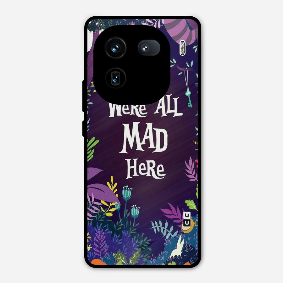 All Mad Metal Back Case for iQOO 12