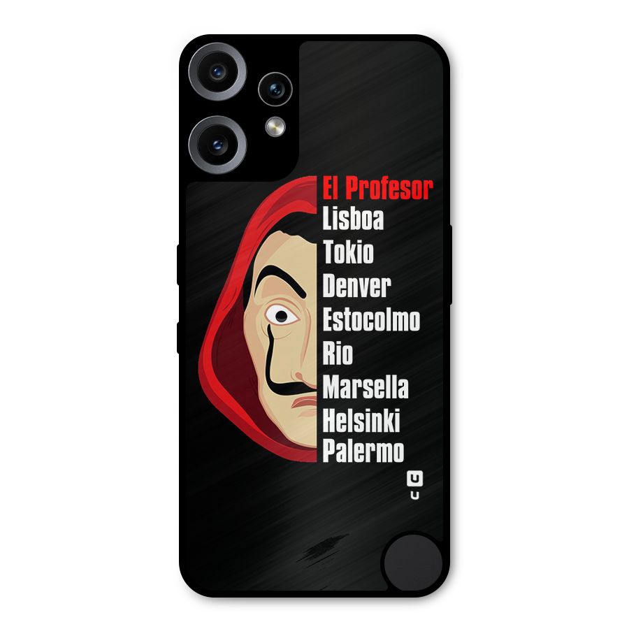 All Members Money Heist Metal Back Case for Nothing CMF Phone 2 Pro