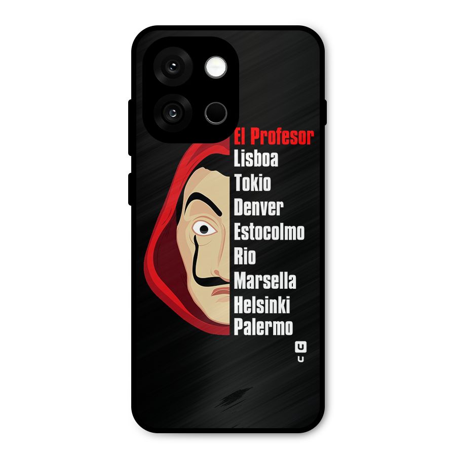 All Members Money Heist Metal Back Case for OnePlus 13s