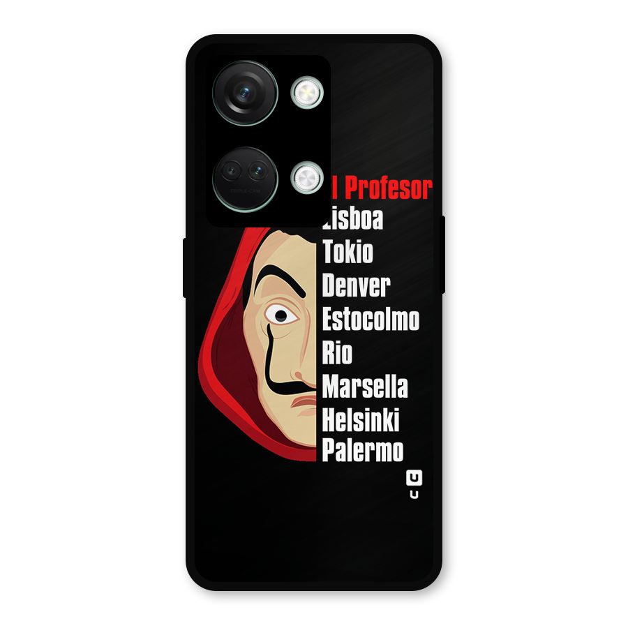 All Members Money Heist Metal Back Case for OnePlus Nord 3