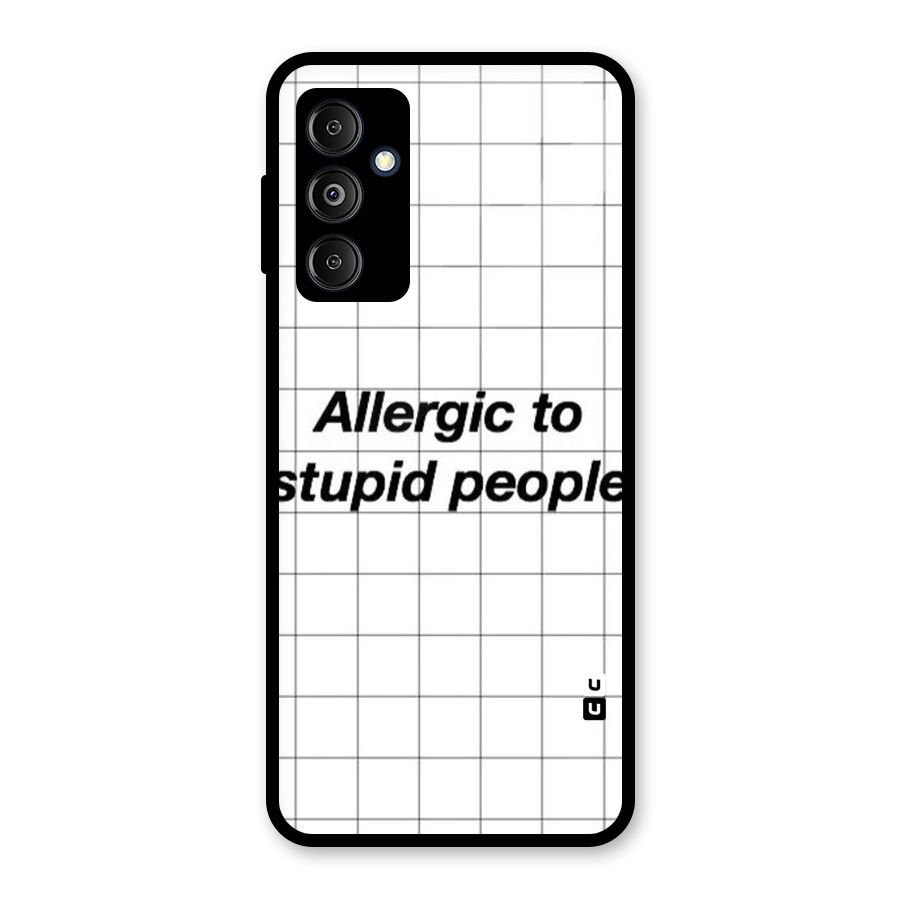 Allergic Glass Back Case for Galaxy M14 5G