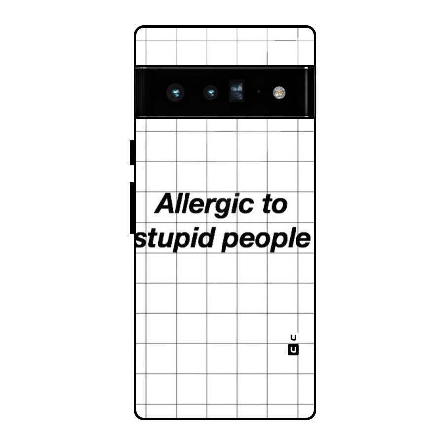 Allergic Glass Back Case for Google Pixel 6 Pro