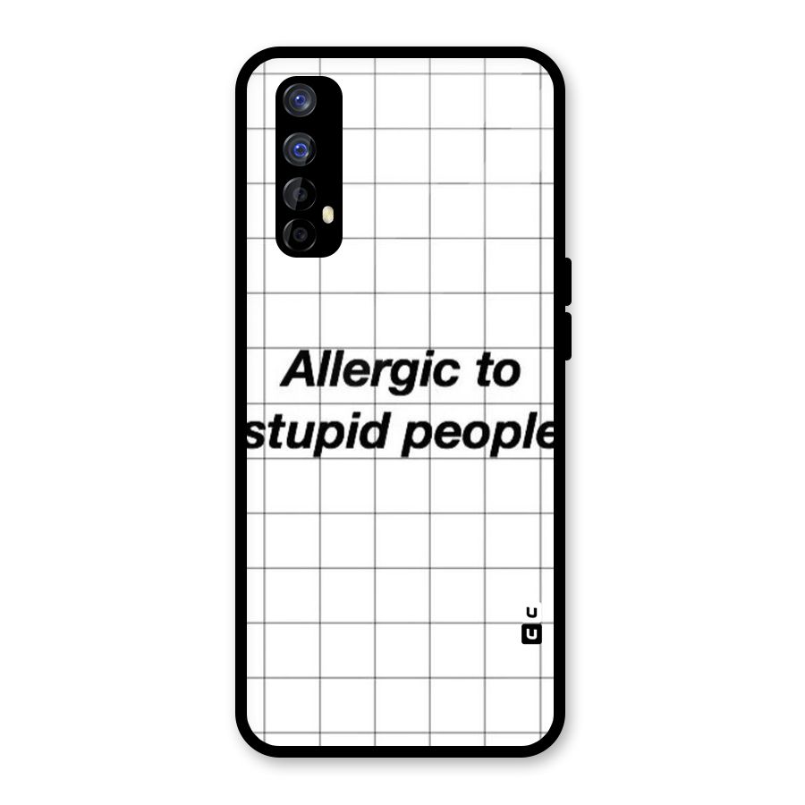 Allergic Glass Back Case for Realme Narzo 20 Pro
