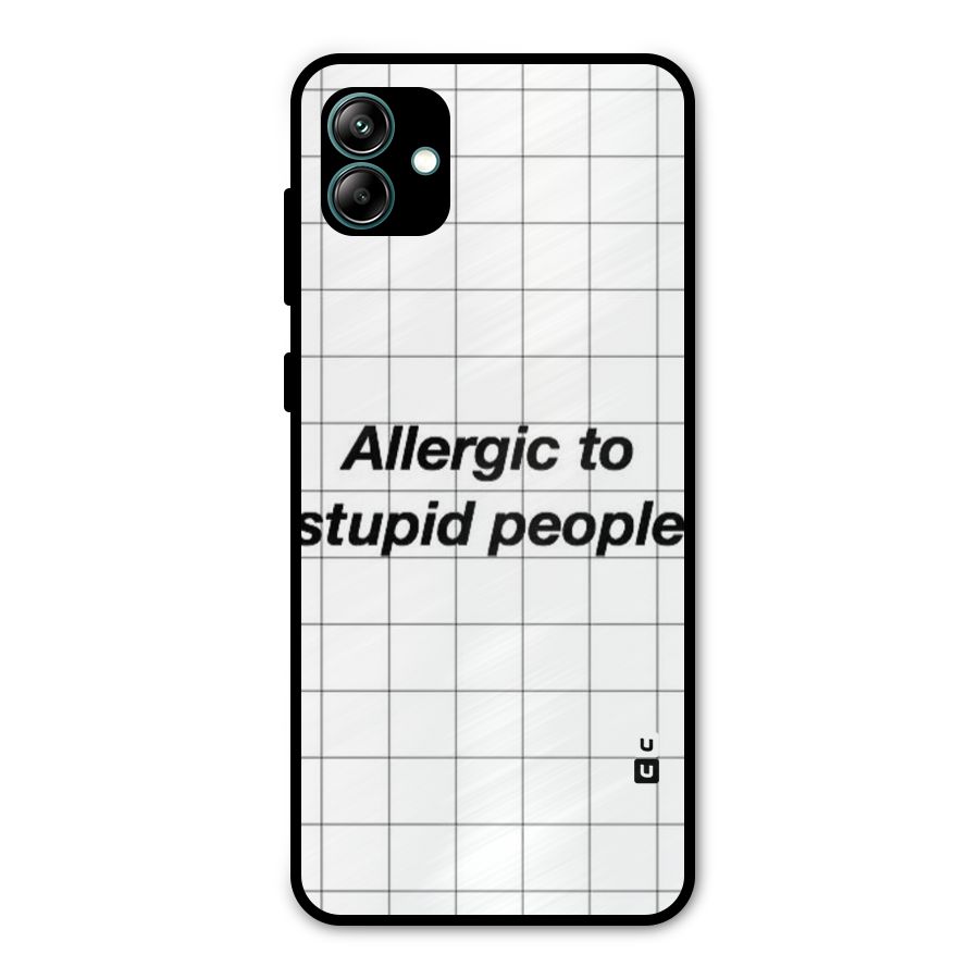 Allergic Metal Back Case for Galaxy A04