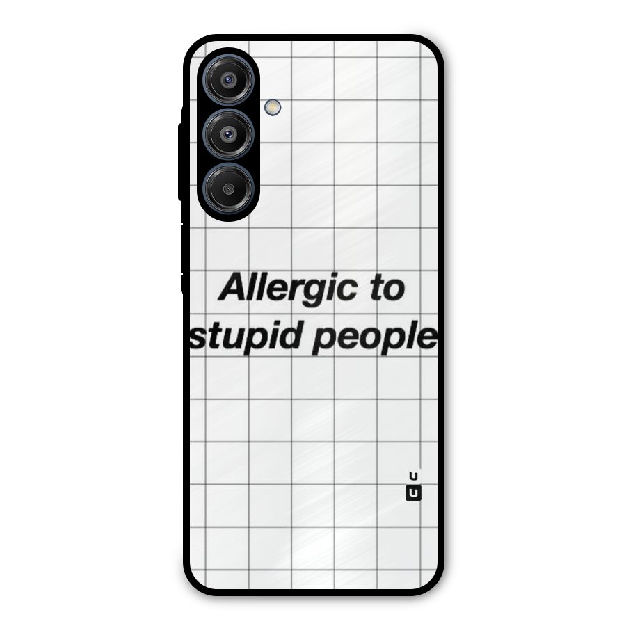 Allergic Metal Back Case for Galaxy A16 5G