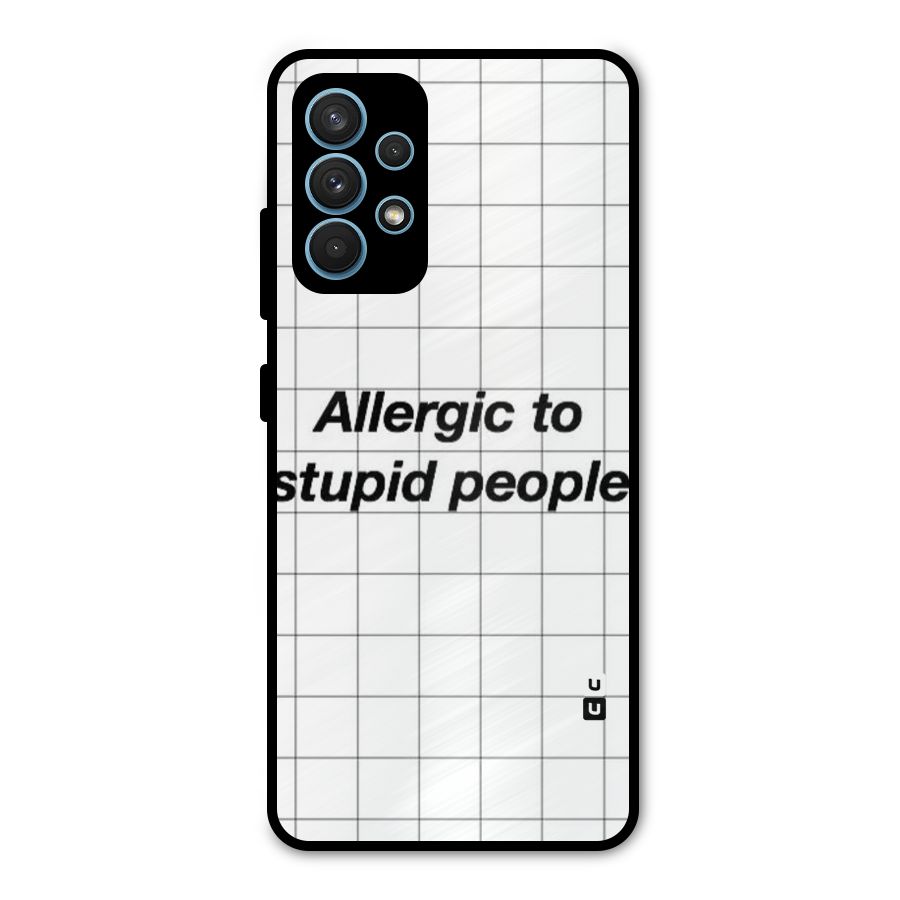 Allergic Metal Back Case for Galaxy A32