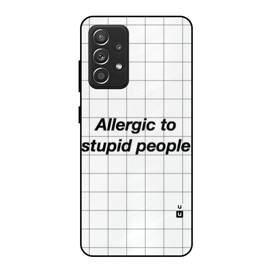 Allergic Metal Back Case for Galaxy A52s 5G
