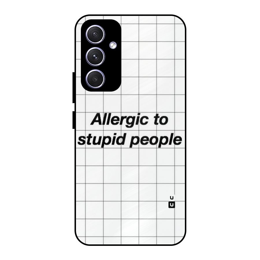 Allergic Metal Back Case for Galaxy A54