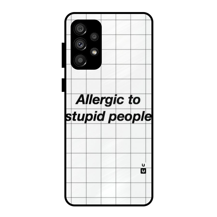 Allergic Metal Back Case for Galaxy A73 5G
