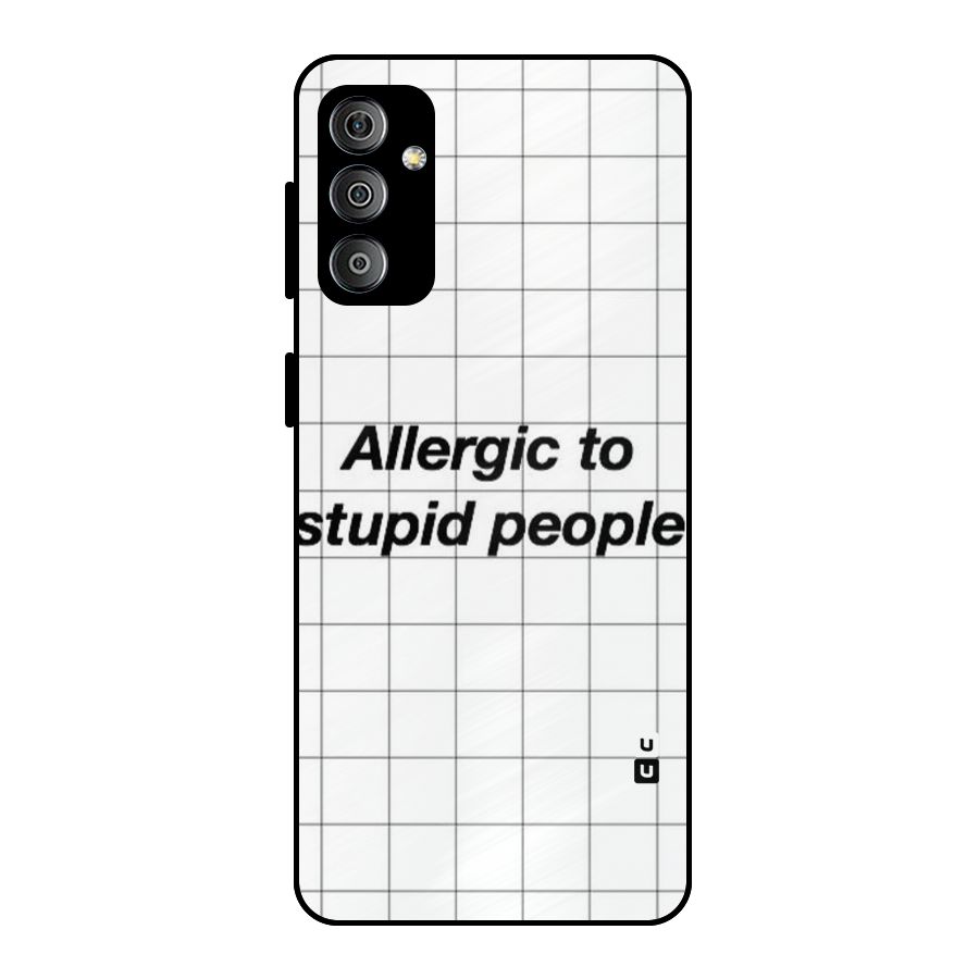 Allergic Metal Back Case for Galaxy F23